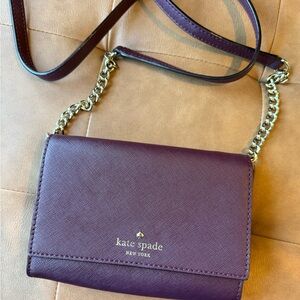 Kate Spade Plum Crossbody Bag